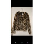 Bomber bershka fausse fourrure lopard
