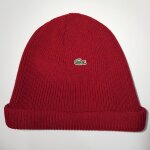 Bonnet bordeaux vintage 70's lacoste