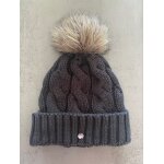 Bonnet noir  poupon 3 / 4 ans esprit