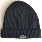 Bonnet s523 unisex noir lacoste