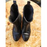 Boots clarks noires cuir p37