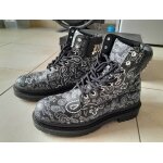 Bottes en cuir homme philipp plein ? neuves, design original - 43