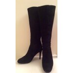 Bottes en cuir velours ' unisa '  talon - 38
