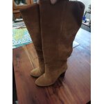 Bottes en daim marron clair - 38