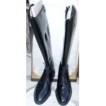 Bottes d'quitation haute en cuir pontoise l noir - 41