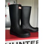 Bottes femme hunter original caoutchouc naturel black mat - 36
