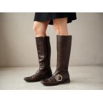 Bottes marron en cuir taille 36 - 37 jb martin