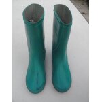 Bottes de pluie aigle nf france, t. 32 / 33, tige h. 23cm, verte