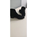 Bottines en daim noir san marina p 38