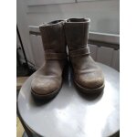 Bottines enfant cuir gris ugg taille 34