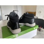 Bottines femme marque remonte cuir noir, pointure 37