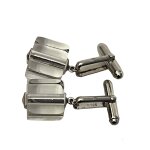 Boutons de manchettes de la marque baccarat argent 925 avec boule en cristal envoi possible