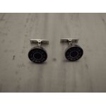 Boutons de manchette hermes couleur noire. trs bon tat