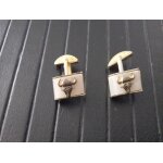 Boutons de manchettes signe du zodiaque taureau