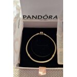 Bracelet cha�ne serpent � fermoir tonneau authentique pandora moments - 590702hv