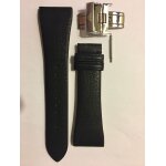 Bracelet cuir noir d'origine montre armani ar2007