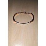 Bracelet fossil steel neuf jonc et c�ramique