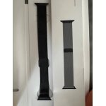 Bracelet milanais rabat aimant en acier inoxydable noir sidral 316l 38mm