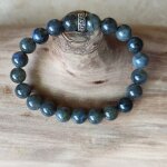 Bracelet pierres naturelles - labradorite - fabriqu� en france