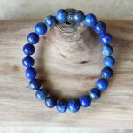 Bracelet pierres naturelles - lapis lazuli - fabriqué en france Bracelet pierres naturelles - lapis lazuli - fabriqué en france