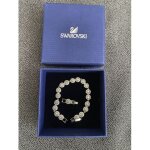 Bracelet swarovski angelic argent� bleu