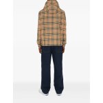 Burberry veste rversible  carreaux - marron