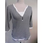 Burton tee shirt marini�re t 38 40