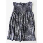 Bustier imprim� � fleurs noires et blanches. pimkie. taille 38