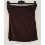 Bustier marron � noeud. pimkie. taille 38 / 40