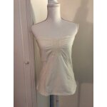 Bustier morgan couleur ecru taille l