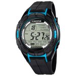 Calypso montre homme chronographe noir - bleu digital montre uk5627 / 2