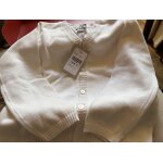 Cardigan blanc coton