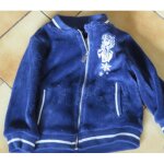 Cardigan / blouson velours frozen - 2 ans