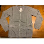 Cardigan - gilet 12 ans gris chin� tape � l'oeil