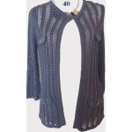 Cardigan gilet bleu t 40 neuf Cardigan gilet bleu t 40 neuf