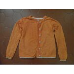 Cardigan jersey coton orange orchestra