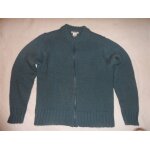 Cardigan zipp� jersey bleu la redoute