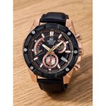 Casio edifice efr - 559bgl - 1av chronographe noir & rose gold - neuve avec boite