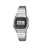 Casio montre argent digital femmes casio collection la670wea - 1ef