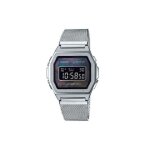 Casio montre argent digital mixte casio collection a1000m - 1bef
