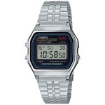 Casio vintage a159w - n1 montre bracelet unisexe quartz acier inoxydable argent