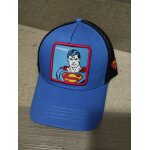 Casquette superman noir et bleu