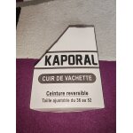 Ceinture kaporal marron fonc� pour homme