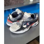 Champion tampa chaussure rouge bleu et blanc en filet 44 eu / 10 us homme et femme basket sport