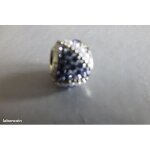 Charm 186 perle cristaux parme amore & baci