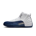 Chaussure air jordan 12 retro � french blue � pour homme - blanc - 45
