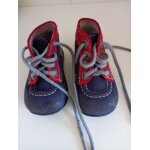 Chaussures bleu et rouge marque kickers taille 19