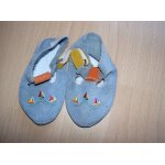 Chaussures bleues bateau naissance (0 - 3 mois) style chaussures t in extenso
