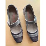 Chaussures dorking gris, argent cuir p39