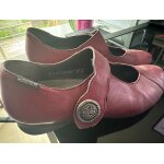 Chaussures femme mephisto mobilis cuir bordeaux taille 7 1 / 2
